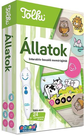 Állatok: Interaktív beszélő memóriajáték