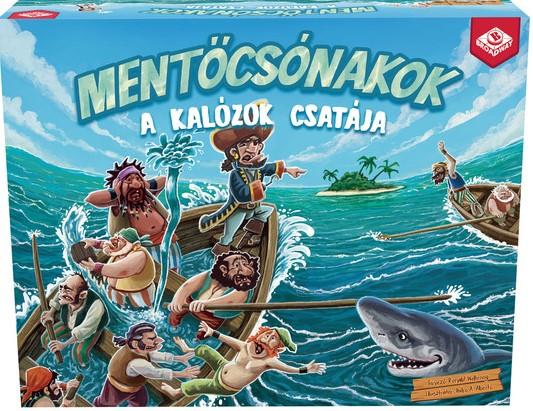 Mentőcsónakok- A kalózok csatája társasjáték