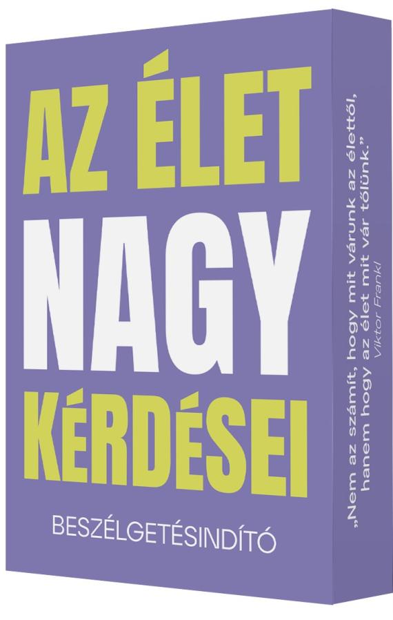 Az élet nagy kérdései – beszélgetésindító kártyák Az élet nagy kérdései – beszélgetésindító kártyák
