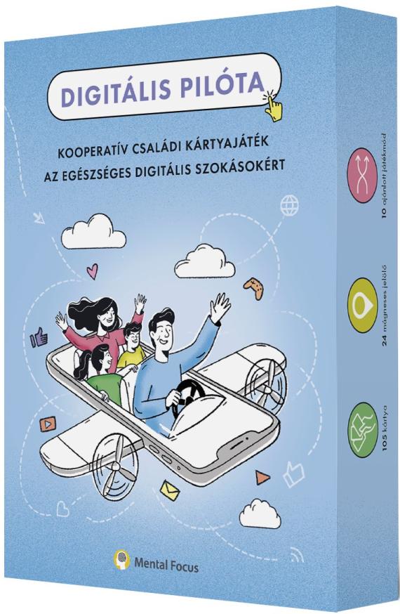 Digitális Pilóta kooperatív családi kártyajáték