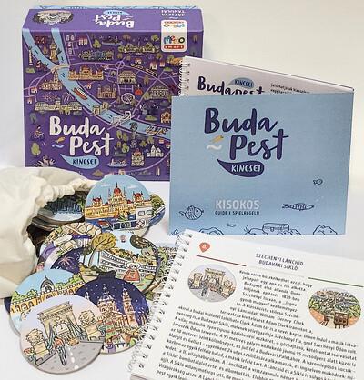 Budapest kincsei - Ismeretterjesztő zsebkönyv + műemlékpárosító memória