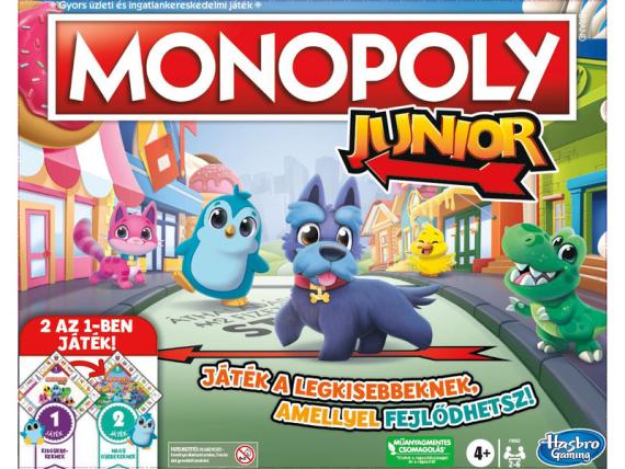 Monopoly Junior 2 az 1 -ben Monopoly Junior 2 az 1 -ben