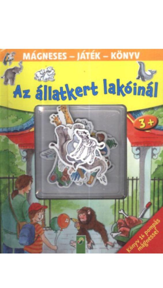 Az állatkert lakóinál - könyv 16 pompás mágnessel