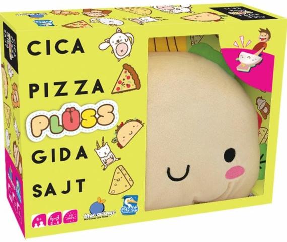Cica, pizza, plüss, gida, sajt
