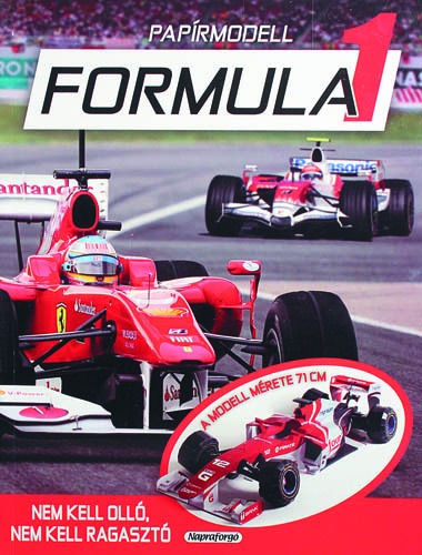 Papírmodell Formula 1.