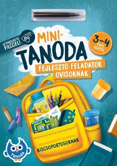 Minitanoda letörölhető filccel - 3-4 éves kortól Minitanoda letörölhető filccel - 3-4 éves kortól