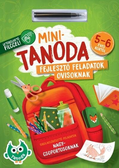 Minitanoda letörölhető filccel - 5-6 éves kortól