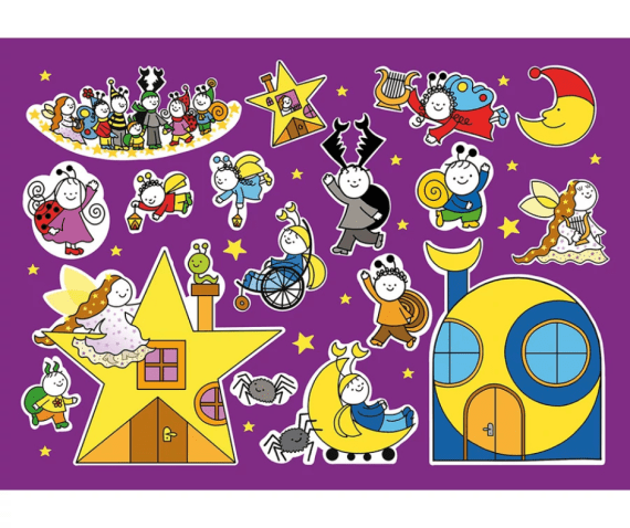 Bogyó és Babóca matrica