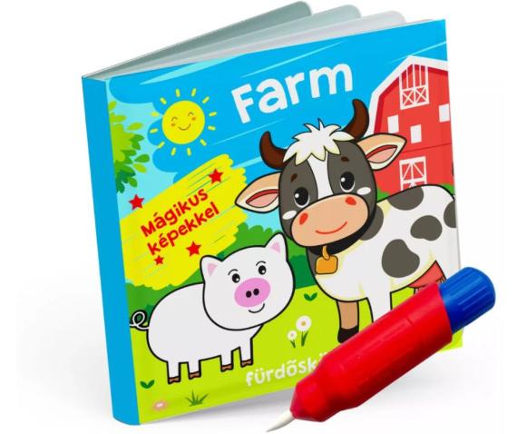  Farm fürdőskönyv - színváltós, mágikus képekkel
