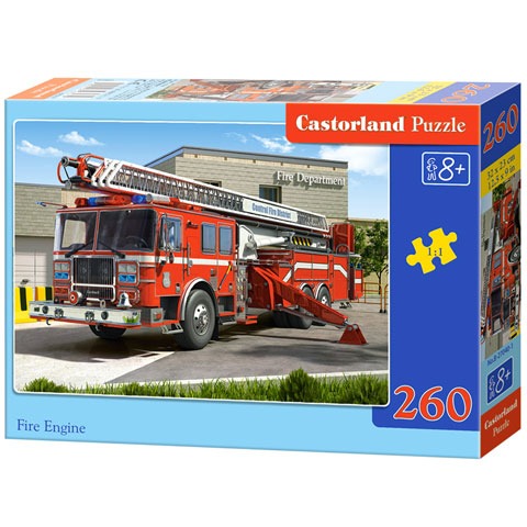 A tűzoltó autó - 260 darabos puzzle