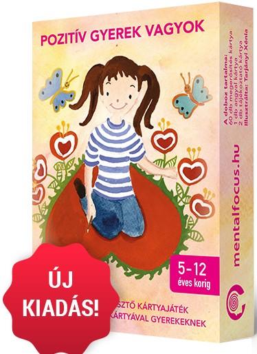 Pozitív gyerek vagyok - kártyajáték - 5-12 éves korig