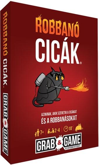 Robbanó cicák – Mini társasjáték