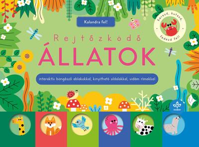 Rejtőzködő állatok - Interaktív böngésző ablakokkal, kinyitható oldalakkal, vidám rímekkel - Kalandra fel!
