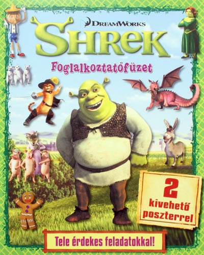 Shrek foglalkoztatófüzet