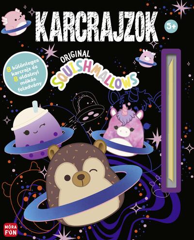 Squishmallows - Karcrajzok - 8 különleges karcrajz és 8 oldalnyi mókás feladvány