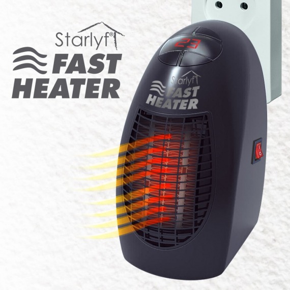 Starlyf Fast Heater Deluxe - elektromos hősugárzó távirányítóval