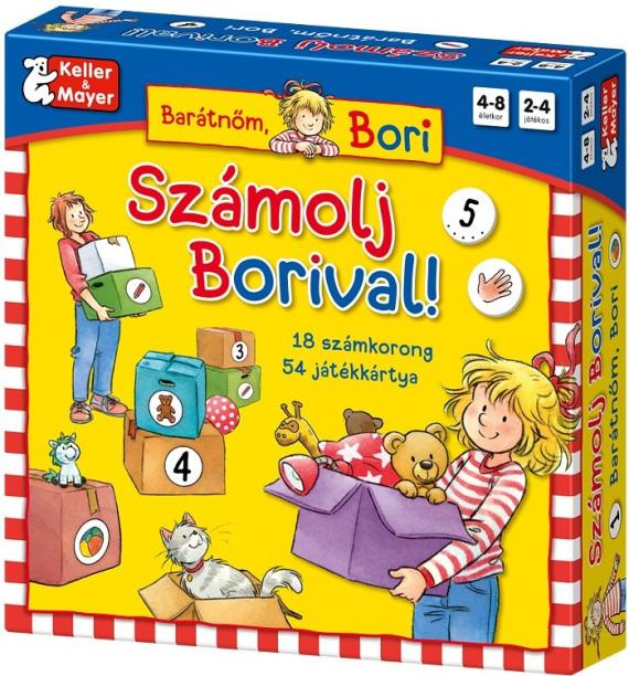 Számolj Borival! - társasjáték 