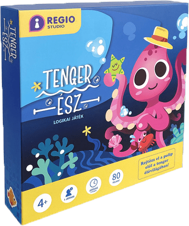 Tenger-ész - logikai játék 4+