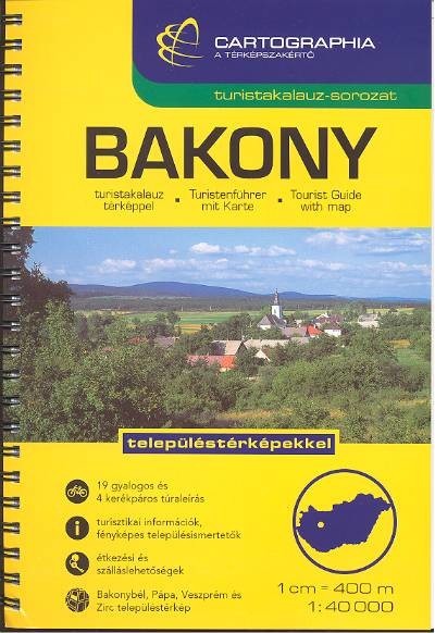 Bakony turistakalauz (1:40 000) /Turistakalauz-sorozat