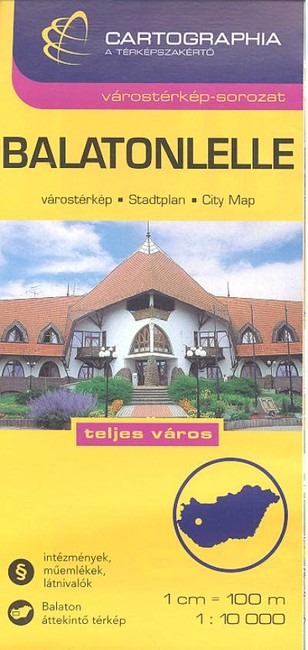 Balatonlelle várostérkép (1:10 000) /Várostérkép-sorozat