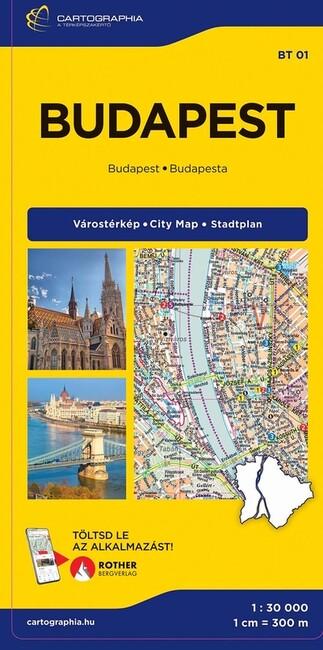 Budapest térkép 2026 - Keményborítós (új kiadás) Budapest térkép 2026 - Keményborítós (új kiadás)