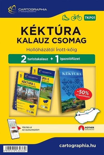 Kéktúra kalauzcsomag - Hollóházától - Írott-kőig (új kiadás)