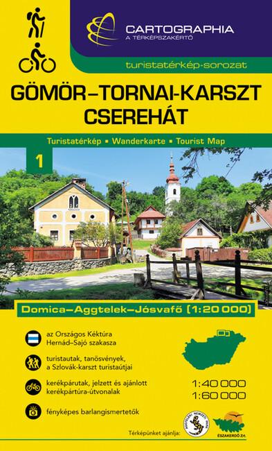 Gömör-Tornai-karszt turistatérkép (új kiadás, 2022)