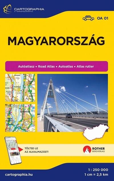 Magyarország autóatlasz 1:250 000 (új kiadás) Magyarország autóatlasz 1:250 000 (új kiadás)