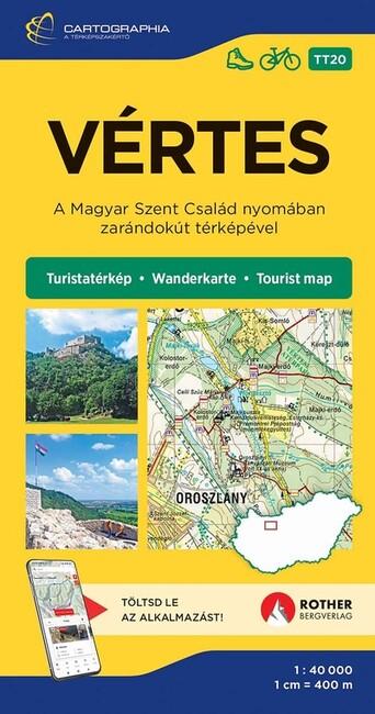 Vértes - Turistatérkép-sorozat 20. - A Magyar Szent Család nyomában zarándoktút térképével (új kiadás) Vértes - Turistatérkép-sorozat 20. - A Magyar Szent Család nyomában zarándoktút térképével (új kiadás)
