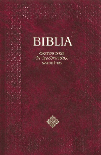 Biblia - bordó /keménytáblás