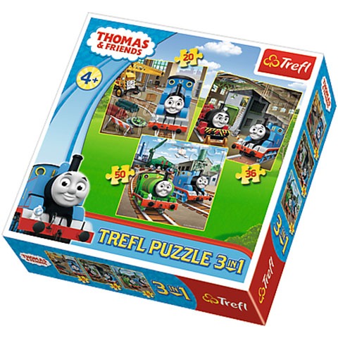 Thomas és barátai 3 az 1-ben puzzle