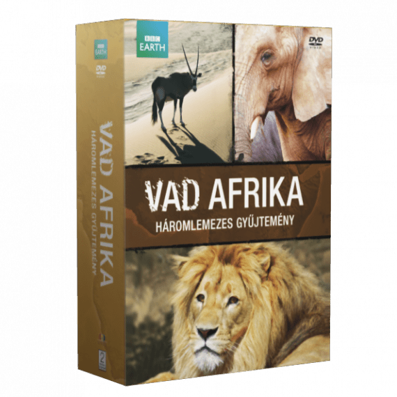BBC VAD AFRIKA DÍSZDOBOZ ÚJ DVD
