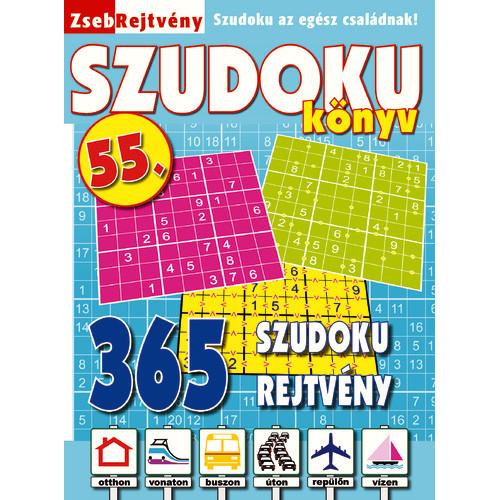 ZsebRejtvény Szudoku könyv 55.