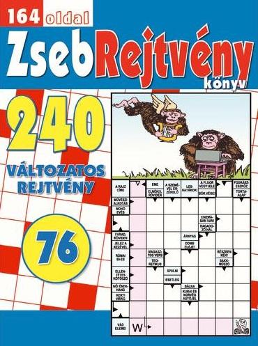 Zsebrejtvény könyv 76.