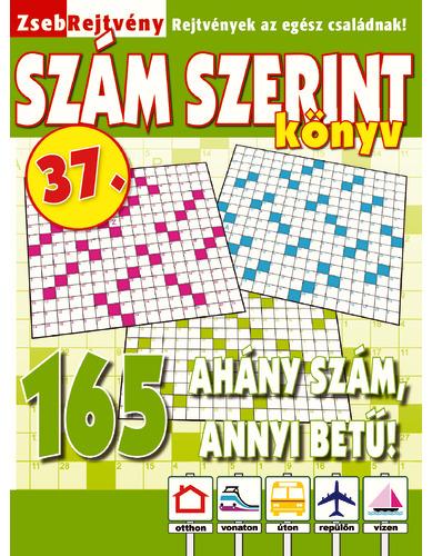 ZsebRejtvény SZÁM SZERINT Könyv 37