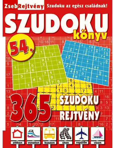 ZsebRejtvény SZUDOKU Könyv 54