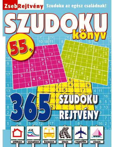 ZsebRejtvény SZUDOKU Könyv 55