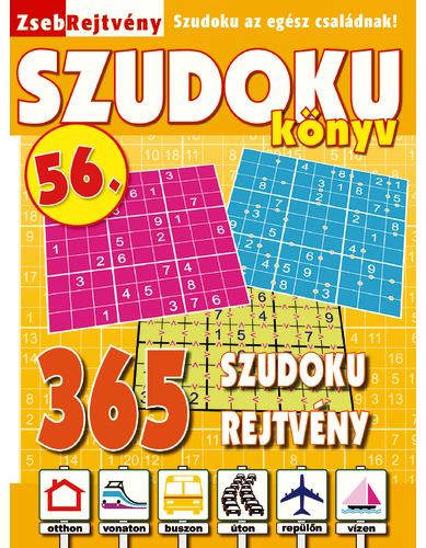 ZsebRejtvény SZUDOKU Könyv 56