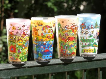 Bogyó és Babóca pohár - Nyár