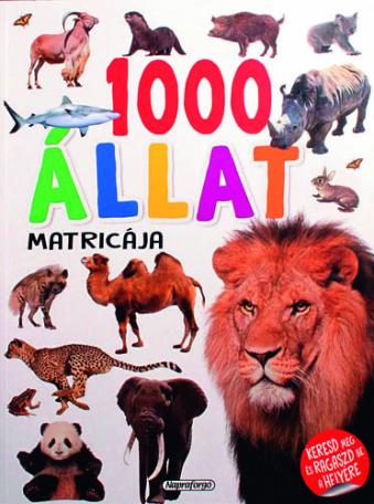 1000 állat matricája