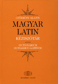 Magyar-latin kéziszótár