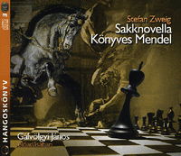 Sakknovella, Könyves Mendel - Hangoskönyv (3 CD)