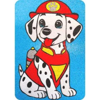 Tűzoltó kutya - Mancs homokkép