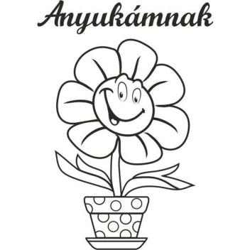 Mosolygós virág Anyukámnak-Homokkép