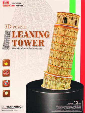 A Pisai ferde torony 3D Puzzle
