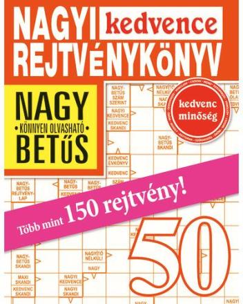 Nagyi Kedvence Rejtvénykönyv 50