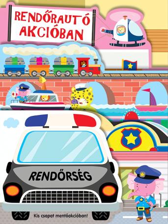 Rendőrautó akcióban