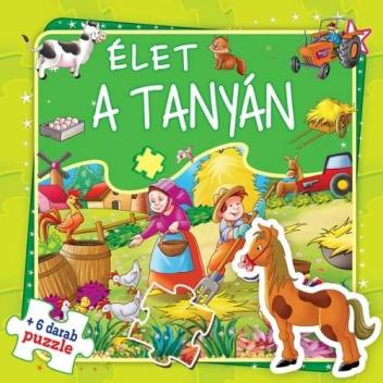 Élet a tanyán 6 darabos puzzlekönyv
