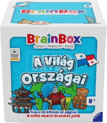 A világ országai - BrainBox - társasjáték 