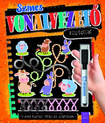 Színes vonalvezető filctollal - Írok és letörlöm 5+